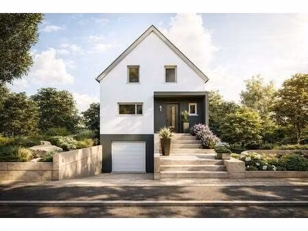 terrain avec maison neuve à vendre