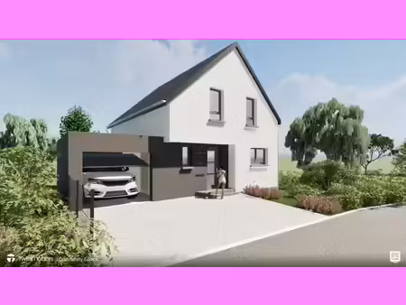 terrain avec maison neuve à vendre