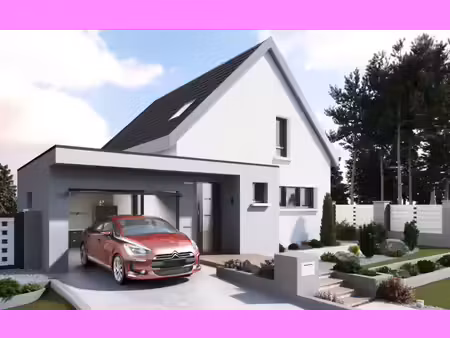 terrain avec maison neuve à vendre