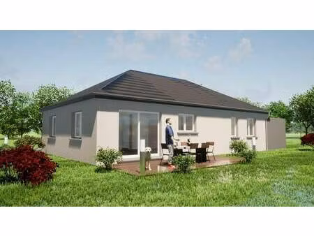 terrain avec maison neuve à vendre