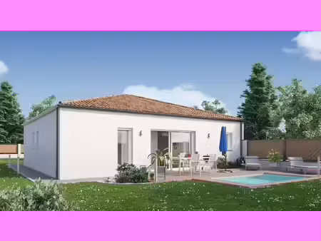terrain avec maison neuve à vendre