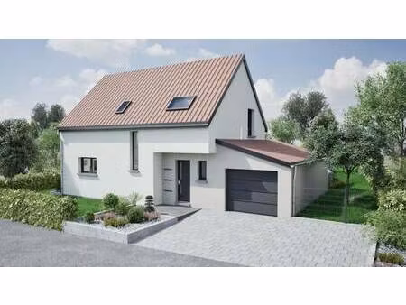 terrain avec maison neuve à vendre