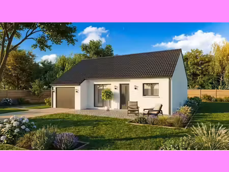terrain avec maison neuve à vendre