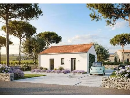 terrain avec maison neuve à vendre