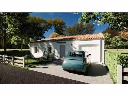 terrain avec maison neuve à vendre