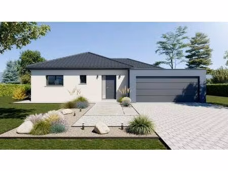 terrain avec maison neuve à vendre