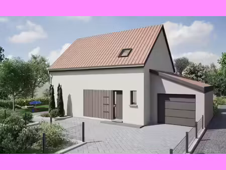 terrain avec maison neuve à vendre