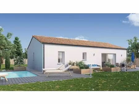 terrain avec maison neuve à vendre