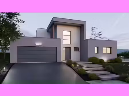 terrain avec maison neuve à vendre