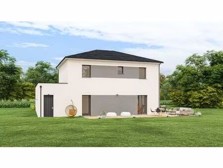 terrain avec maison neuve à vendre
