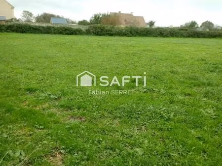 terrain constructible viabilisé à vendre