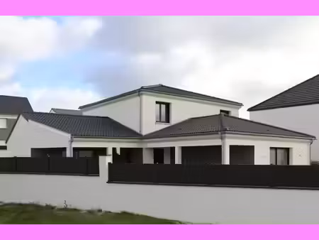 terrain avec maison neuve à vendre