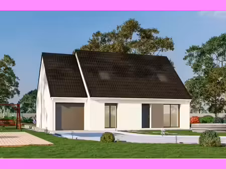 terrain avec maison neuve à vendre