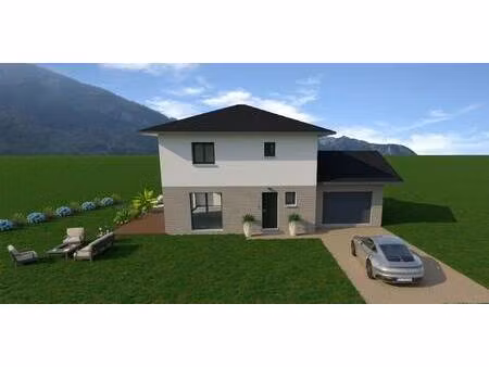 terrain avec maison neuve à vendre