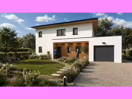 terrain avec maison neuve à vendre