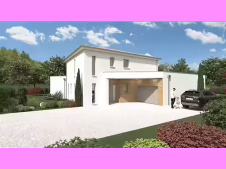 terrain avec maison neuve à vendre