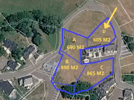 terrain constructible à vendre