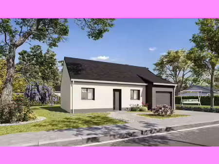 terrain avec maison neuve à vendre