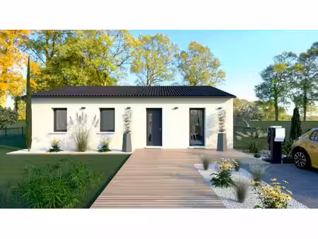 terrain avec maison neuve à vendre