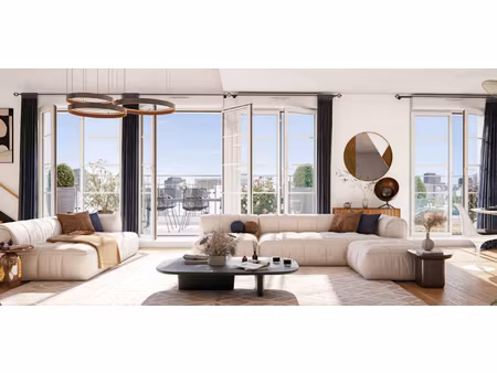 vente appartement 3 pièces 59 m² à courbevoie (92400)  492 000 €