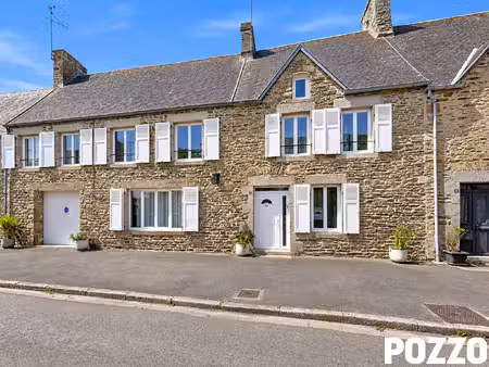 a vendre à genêts (50530) - maison en pierres 189 m² -7 pièces - 4 à 6 chambres - baie du 