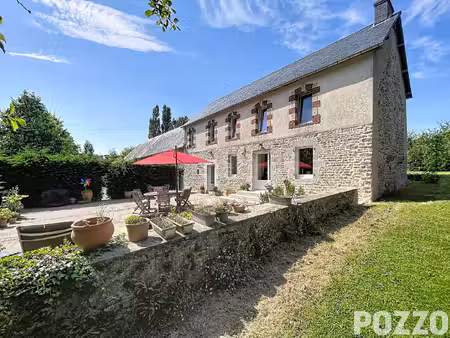 coup de coeur - magnifique longère rénovée avec étang et dépendances à quettreville sur si
