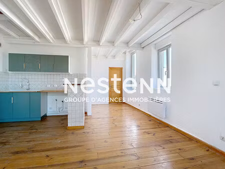 sathonay-camp - appartement t3 duplex avec cave - proximite commerces et transports