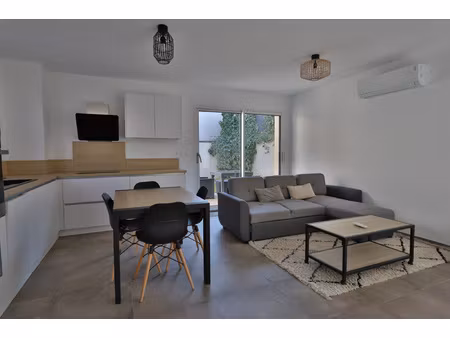 a louer  appartement meublé t3 - rez-de-chaussée - centre vi