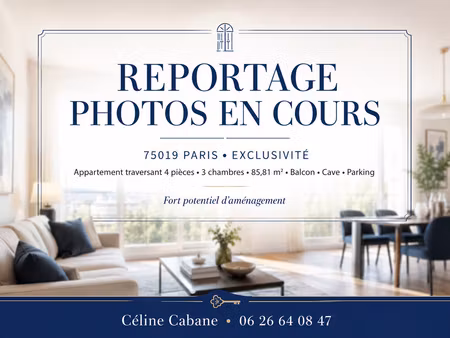 appartement 4 pièces - 85 m²