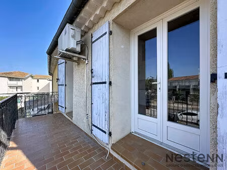 à vendre - appartement t3 avec mezzanine  balcon et garage - trets