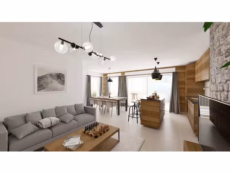 vente appartement 5 pièces 92.35 m² à valloire (73450)  1 188 000 €