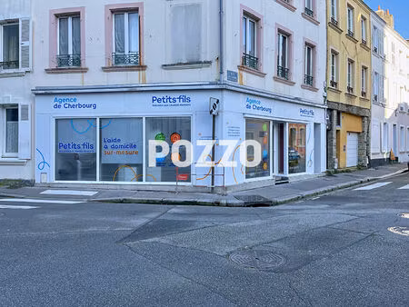 local commercial bureaux 63m² cherbourg centre