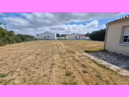 terrain talmont saint hilaire 800 m2