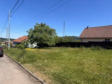lutzelhouse - terrain constructible de 3 52 ares
