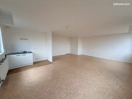 location appartement non meublé t3- 95m² à quiévy