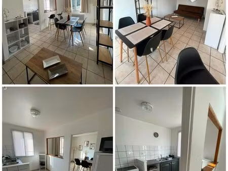 lumineux t2 meublé - 42m² - disponible