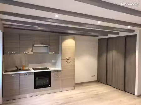 studio 25m2 + cave attenante