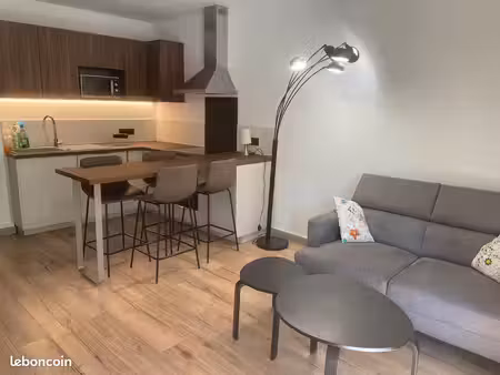 location bel appartement t2 meublé rénové