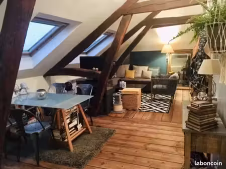 beau studio style loft 45 m2 rouen st gervais