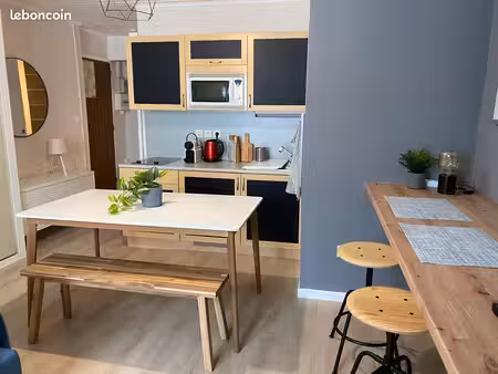 studio meublé avec parking