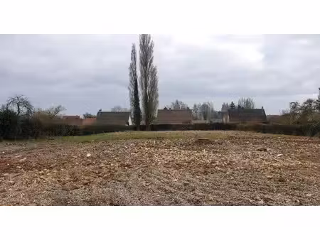 vente terrain 2119 m² à beaucamps-le-vieux (80430)  53 000 €
