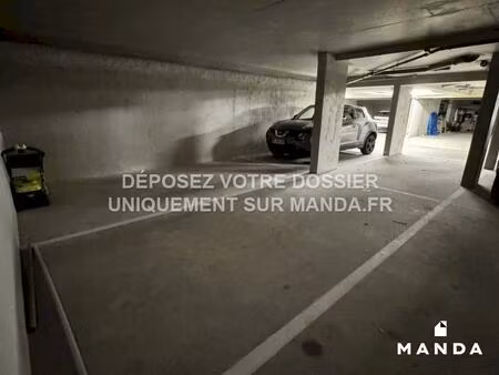 location d'une place de parking au 22 avenue emile zola  75015  paris
