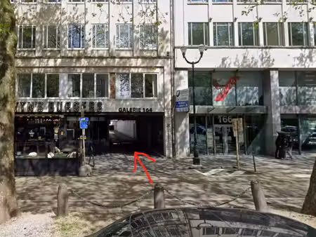 garage à louer à avenue louise 164 bruxelles (vwd18426)