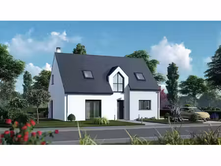 terrain avec maison neuve à vendre