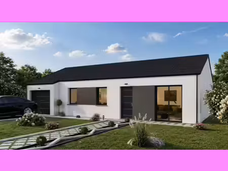 terrain avec maison neuve à vendre