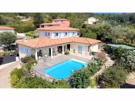 exclusivite - cabris - splendide villa avec vue mer et village
