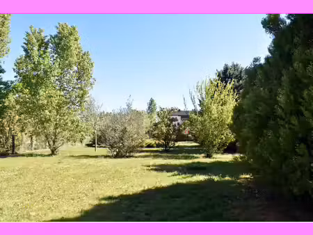 a vendre terrain 860 m² route de vignarnaud