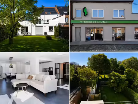 a vendre à lillois: espace commercial et duplex