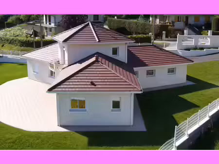 villa d'architecte-vue panoramique-geothermie-garage double-terrain 2100 m²