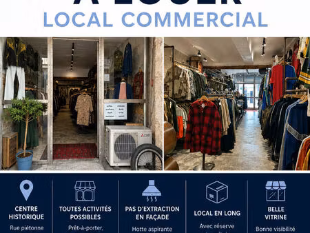 à louer - local commercial en centre historique d'aix-en-provence